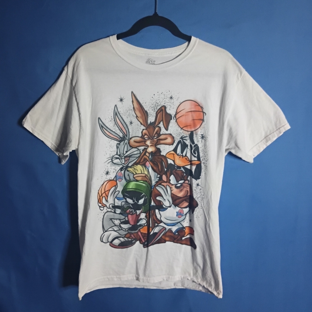 Space Jam Tune Squad Graphic T-Shirt White M